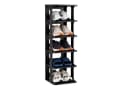 Ribelli Schuhregal 6 Ebenen Stapelbar Kunststoff Schuhablage Bild 2