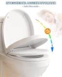 Ribelli WC-Sitz mit Absenkautomatik O-Form Bild 3