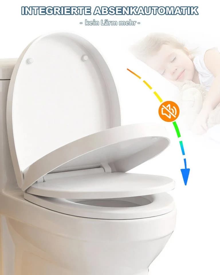 Ribelli WC-Sitz mit Absenkautomatik O-Form - Bild 3