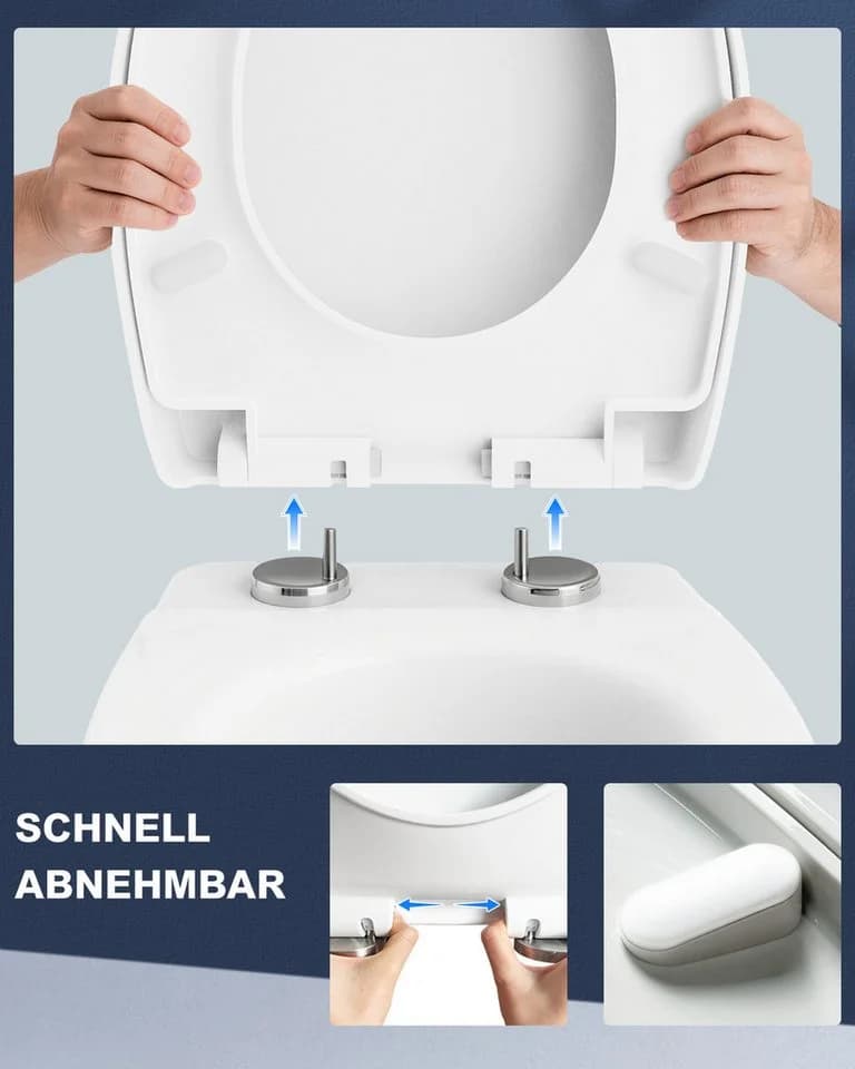 Ribelli WC-Sitz mit Absenkautomatik O-Form - Bild 5