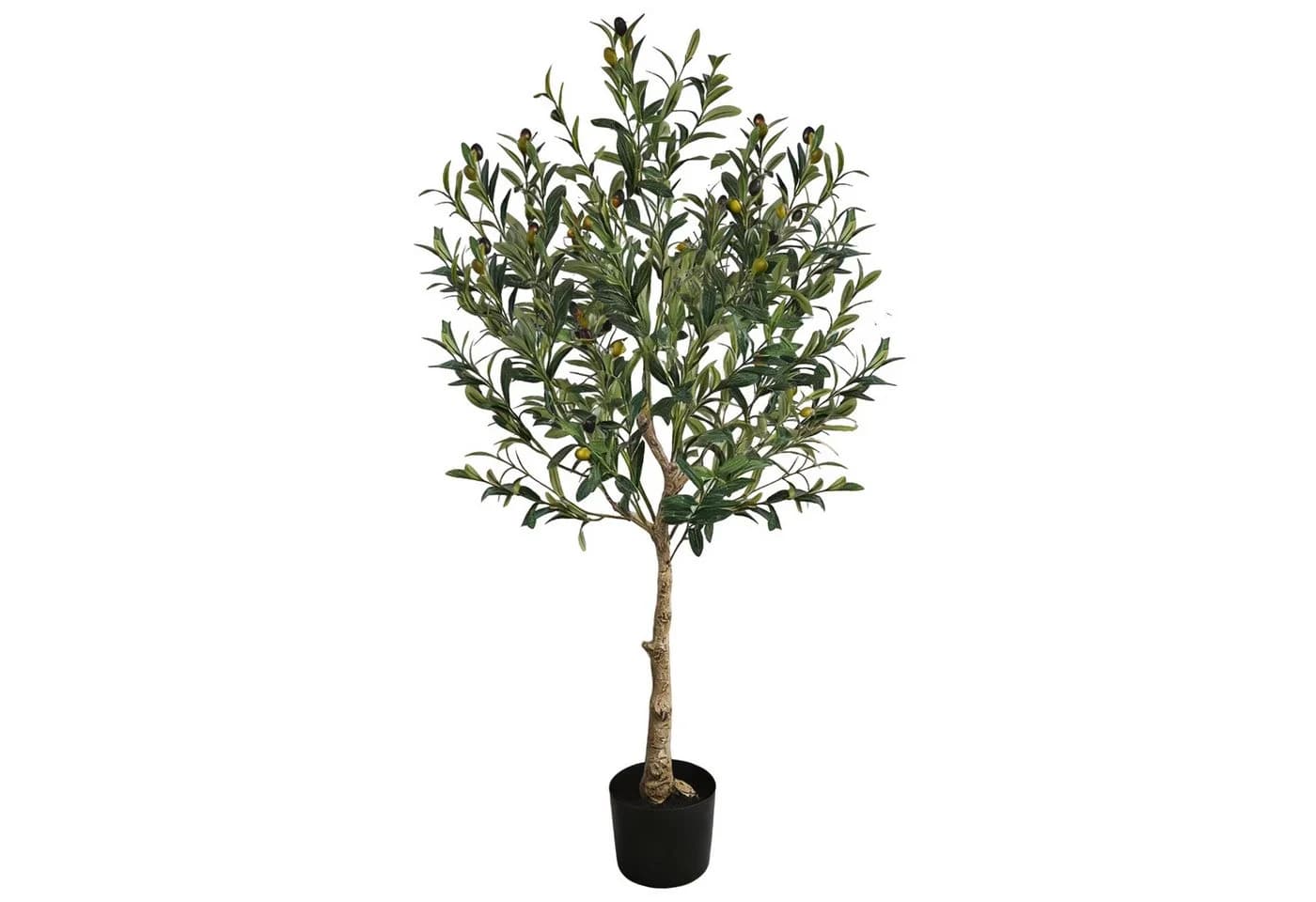 Kunstbaum Künstliche Olivenbaum Kunststoffpflanze Ribelli - Bild 2