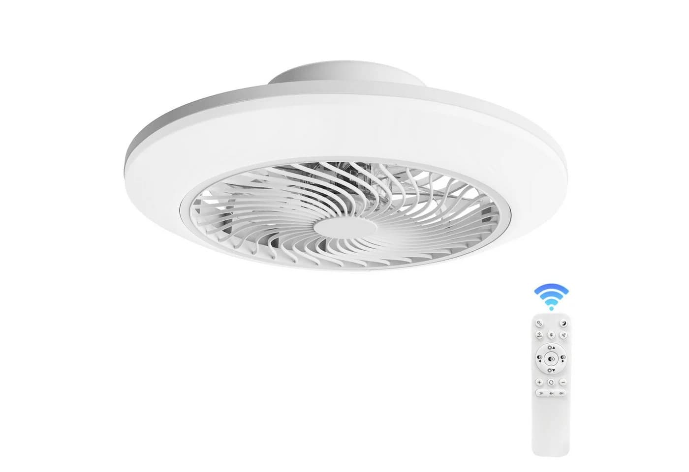 Ribelli Deckenventilator mit LED & Dimmer, 6 Geschwindigkeiten, 40W - Bild 2