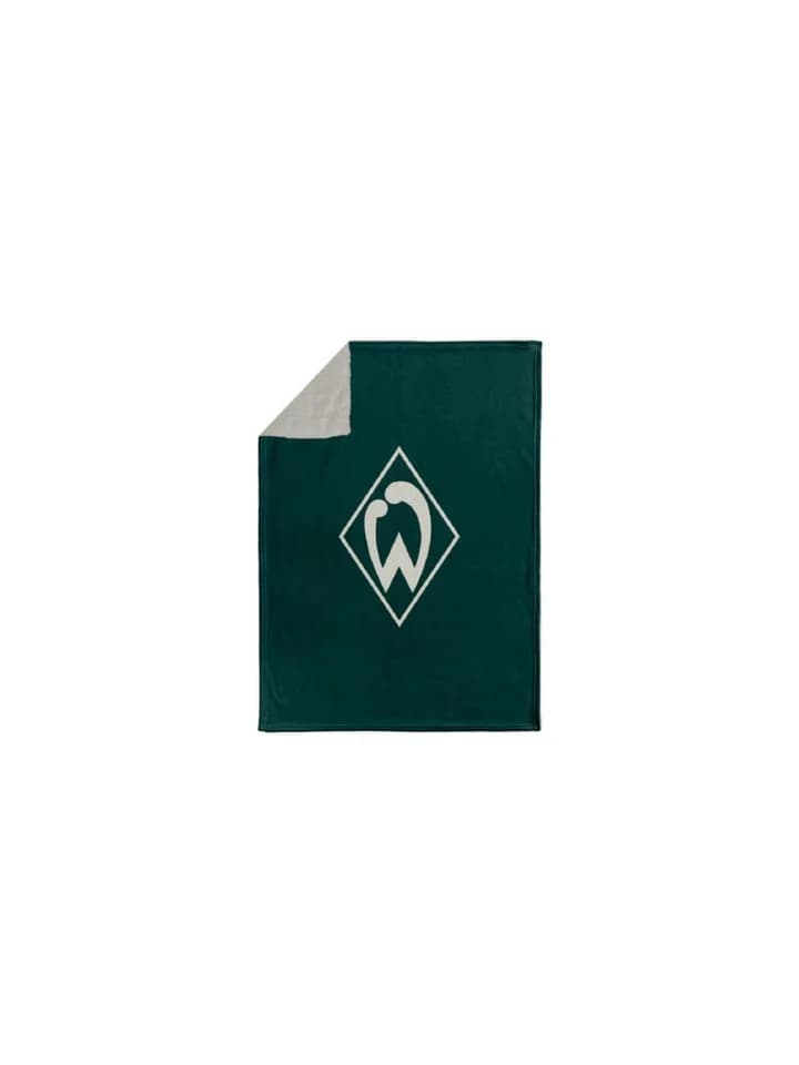 Wohndecke Kuscheldecke Raute Werder Bremen - Bild 3