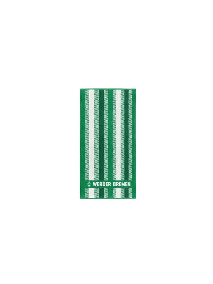 SV Werder Bremen Duschtuch GOTS 100% Baumwolle Grün 70x140cm