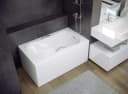 KOLMAN Badewanne Rechteck Aria 120x70 Acryl Weiß Bild 2