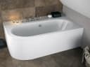 KOLMAN Eckbadewanne Avita 180x80 Acryl Weiß Bild 1