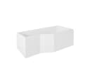 KOLMAN Eckbadewanne Integra 150x75 Acryl Weiß Bild 4