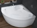 KOLMAN Eckbadewanne Standard 130x130 Acryl Weiß Bild 2