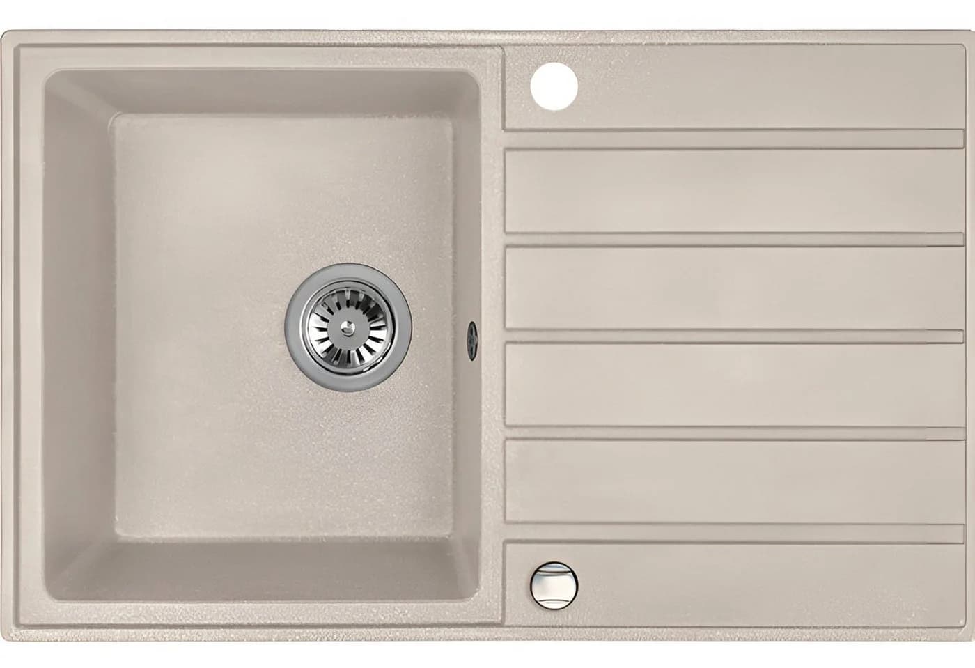 KOLMAN Küchenspüle Margarita Granit Beige Rechteckig - Bild 2