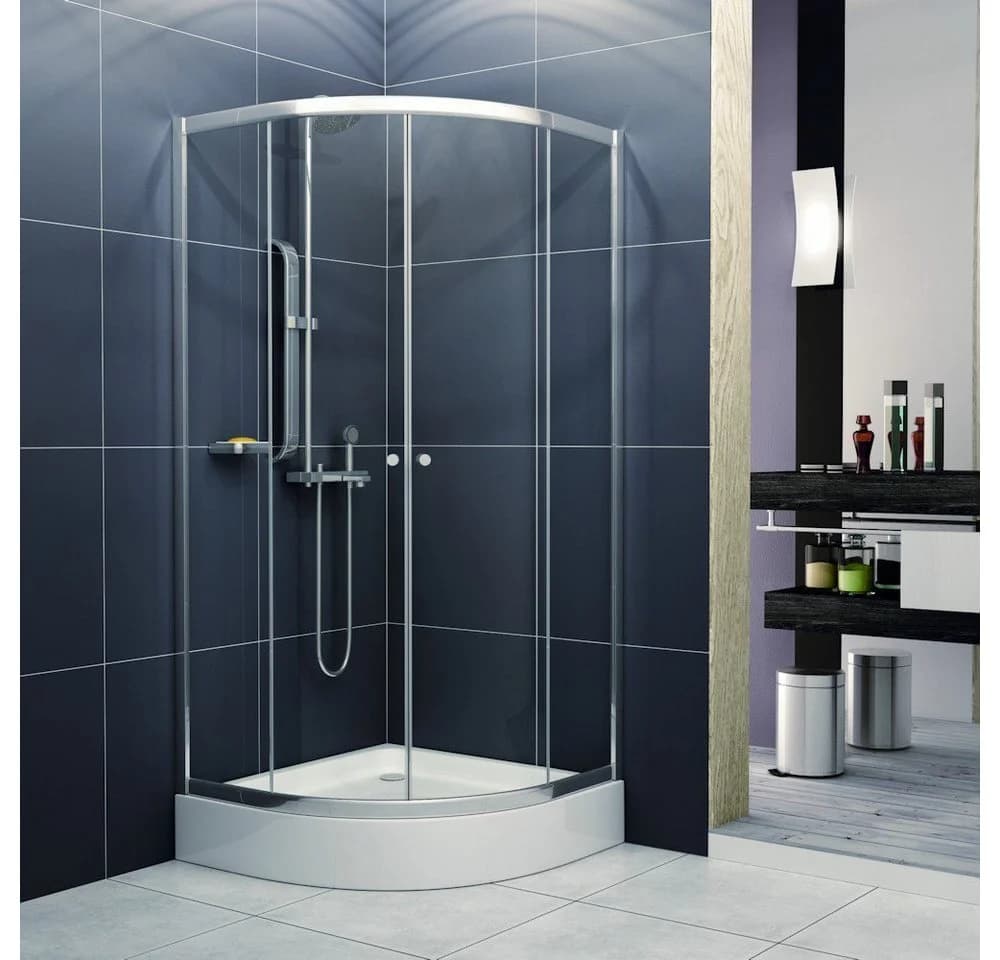 KOLMAN Komplettdusche Vitoria Halbrund Duschkabine - Bild 2