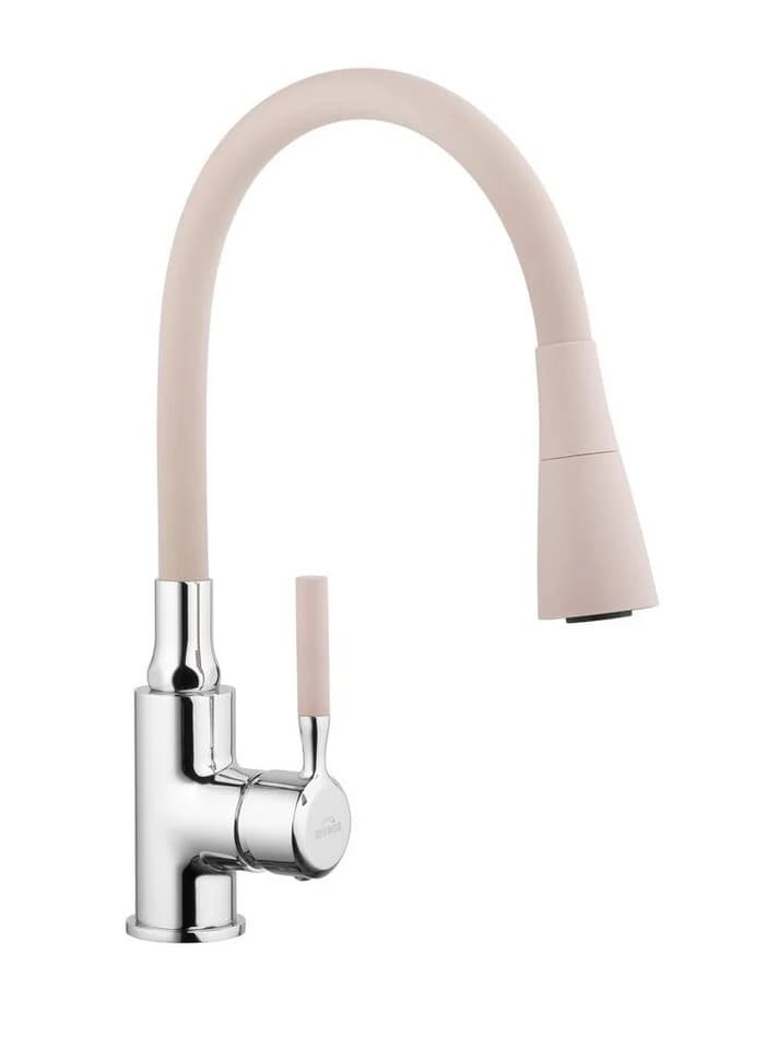 Moderne, elegante Küchenarmatur in Beige - Bild 2