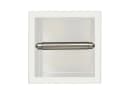 KOLMAN Toilettenpapierhalter WALL BOX PAPER 1 Unterputz Wandnische Weiß Bild 1