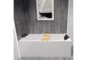 KOLMAN Badewanne MODERN Rechteck Acryl mit Schürze und Kopfstütze Bild 2