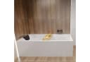 KOLMAN Badewanne QUADRO 155x70 Acryl mit Schürze & Kopfstütze Bild 3