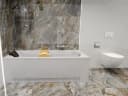 KOLMAN Badewanne SHEA 140x70 Acryl Rechteck mit Schürze & Kopfstütze Bild 1