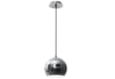 Licht-Erlebnisse Pendelleuchte COOL, Chrom, Metall Bild 2
