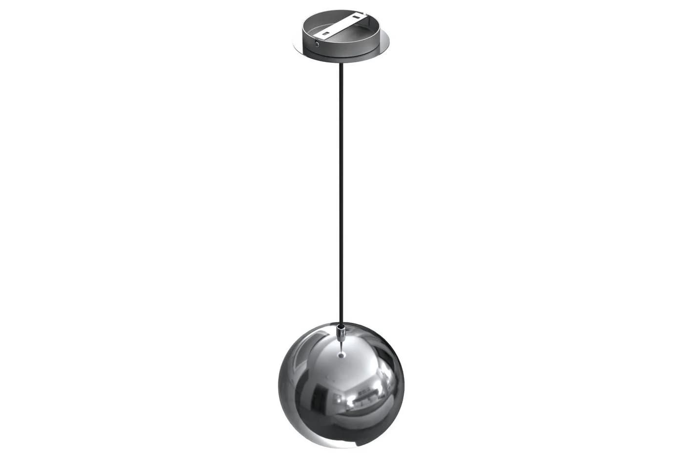 Licht-Erlebnisse Pendelleuchte COOL, Chrom, Metall - Bild 3