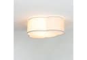 Licht-Erlebnisse Wolken-Deckenleuchte 41 cm breit für 2x E27 Stoff Grau Kinderzimmerleuchte Bild 4