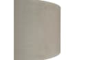 Licht-Erlebnisse Lampenschirm GIRONA Taupe Silber gebürstet Ø 38 cm Stoff Modern Flur Bild 5