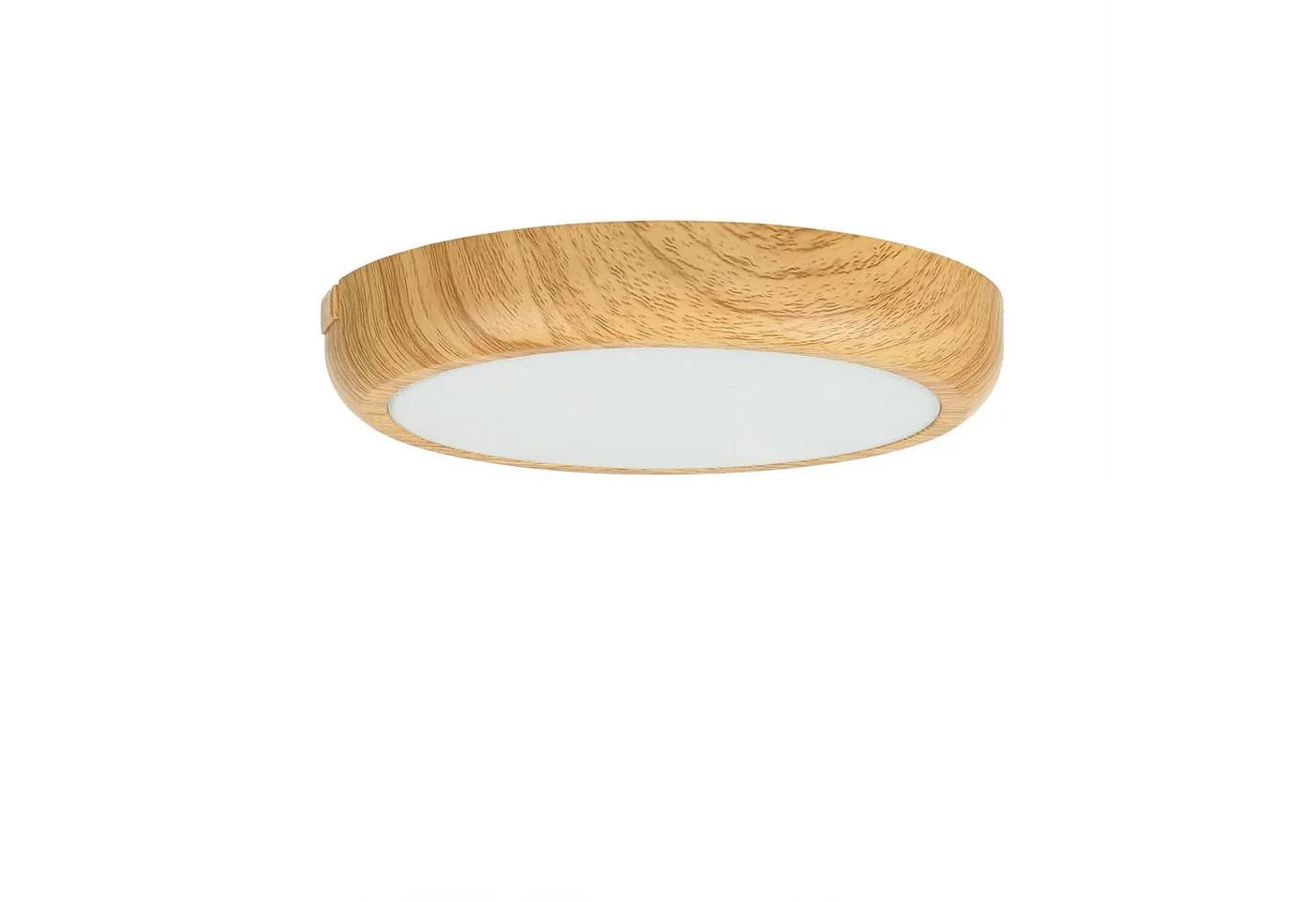 Licht-Erlebnisse Deckenleuchte LARA LED Weiß Holzoptik - Bild 2