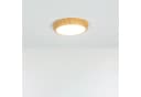 Licht-Erlebnisse Deckenleuchte LARA LED Weiß Holzoptik Bild 3