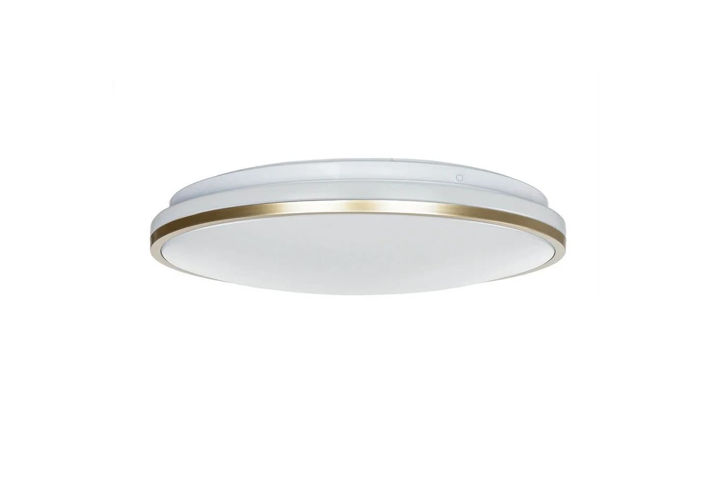Licht-Erlebnisse LED Deckenleuchte IVAN Weiß Gold 38 cm - Bild 2