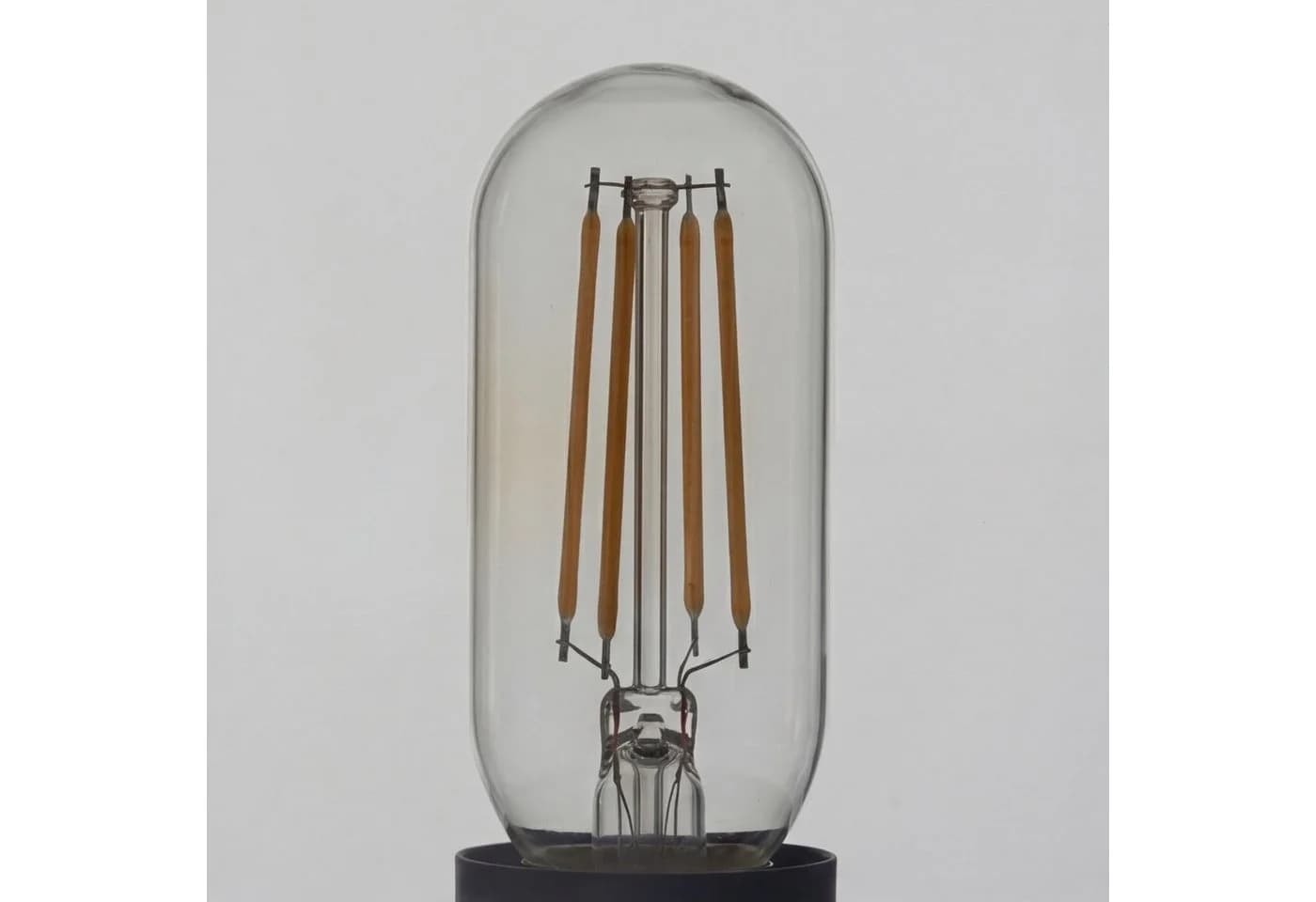 Licht-Erlebnisse Tischleuchte CLONLINA Silber Glas E14 - Bild 5