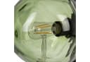 Licht-Erlebnisse Tischleuchte CLONLINA Schwarz/Weiß/Grün Glas Metall E14 Bild 5