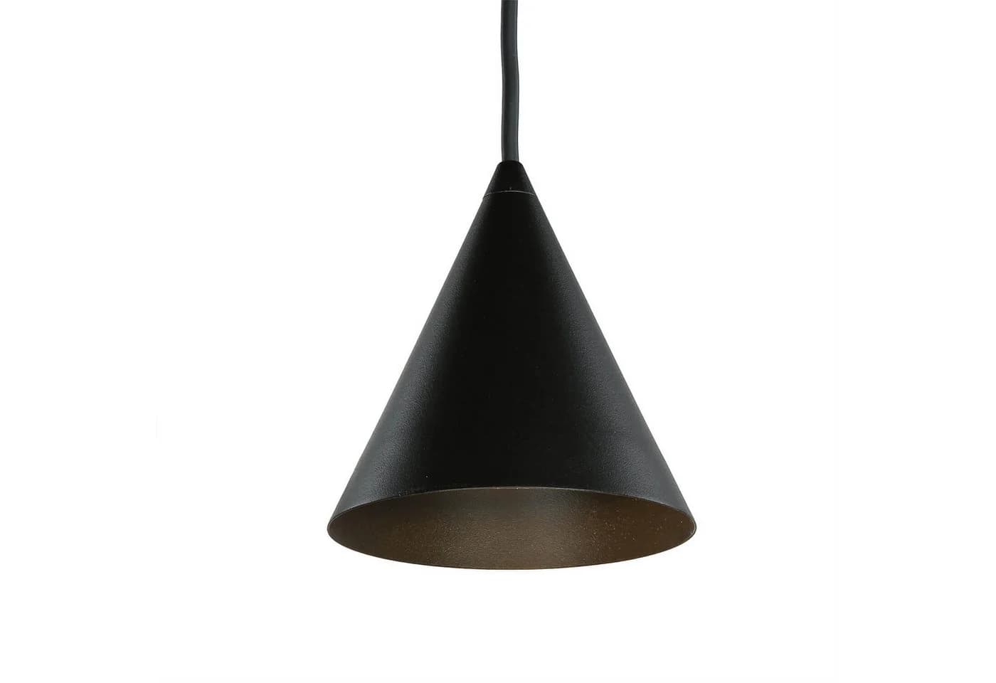 Licht-Erlebnisse Pendelleuchte ZAGON Schwarz Metall GU10 - Bild 2