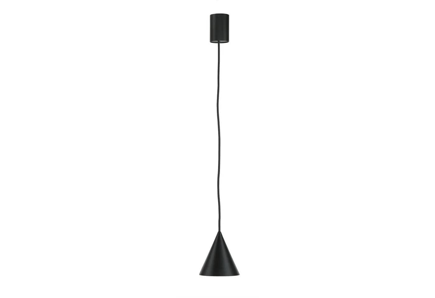 Licht-Erlebnisse Pendelleuchte ZAGON Schwarz Metall GU10 - Bild 4