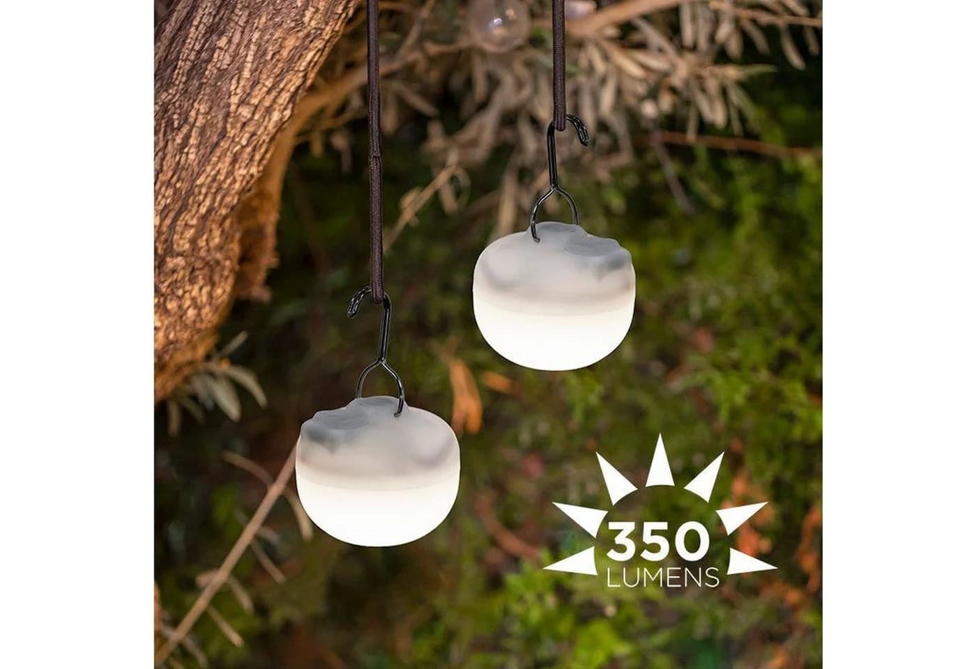 LED Leuchtmittel CHERRY 3er Set Warmweiß 2700K Dimmbar USB Akku - Bild 5