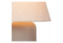 Licht-Erlebnisse Tischleuchte ORYNE Beige Keramik Stoff Modern Bild 3