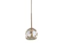 Licht-Erlebnisse Pendelleuchte UMERA Beige/Cognac Modern Bild 4