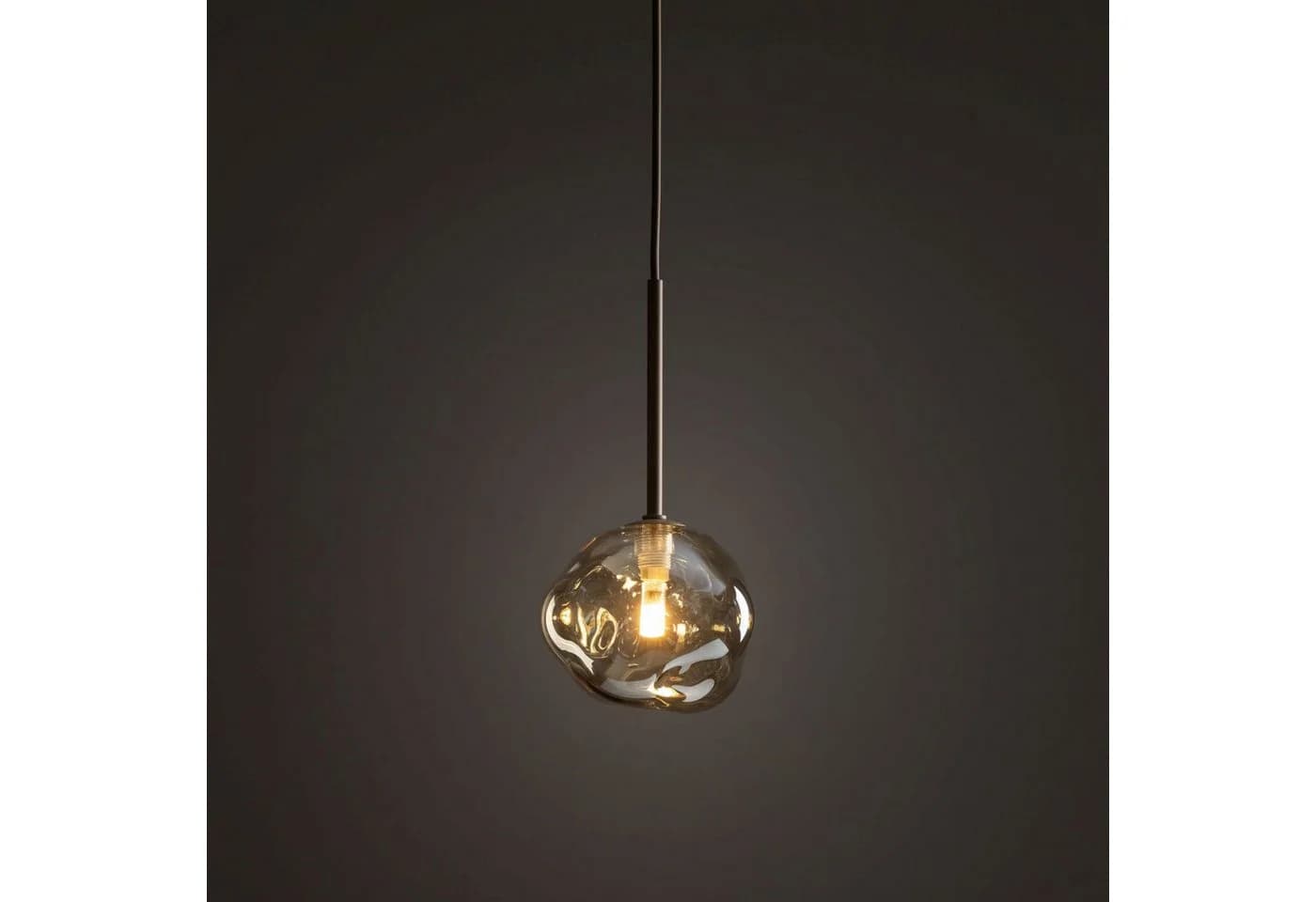 Licht-Erlebnisse Pendelleuchte UMERA Beige/Cognac Modern - Bild 5