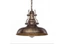 Licht-Erlebnisse Pendelleuchte NOLDEN E27 Kupfer Antik Industrial Bild 3