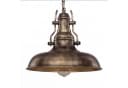 Licht-Erlebnisse Pendelleuchte NOLDEN E27 Kupfer Antik Industrial Bild 4