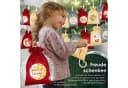 KESSER Adventskalender 24 Jutebeutel mit Klammern & Leinen Rot Bild 3