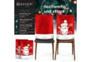 KESSER Weihnachtsstuhlüberzug Set Stuhlhussen für Weihnachten Bild 1