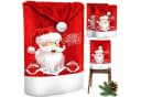 KESSER Weihnachtsstuhlüberzug Set Stuhlhussen für Weihnachten Bild 2