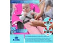 KIDIZ Baby Einschlagdecke Rosa Polyester mit Kapuze & Tasche Bild 4