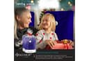 KESSER Premium Weihnachtsstuhlüberzug Set 2er Blau/Rot Polyester Bild 3
