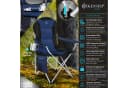 KESSER® Campingstuhl Faltbar 150kg Gepolstert mit Armlehnen Bild 2
