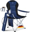 KESSER® Campingstuhl Faltbar 150kg Gepolstert mit Armlehnen Bild 3