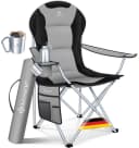 KESSER Campingstuhl Faltbar 150kg Tragkraft Grün Bild 3
