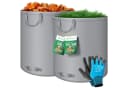 KESSER Gartensack Set 500 l Grau/Grün UV-beständig Bild 2