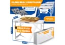 KESSER Multifunktionstisch Profi 3-teilig höhenverstellbar mit Ausziehfunktion Bild 2