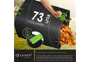KESSER Gartensack 73l Pop-Up Schwarz mit Handschuhen Bild 5