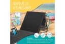 KESSER Gartenliege Strandmatte klappbar mit verstellbarer Rückenlehne Schwarz Bild 5