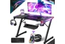 KESSER Gamingtisch mit LED Beleuchtung und Getränkehalter Bild 2
