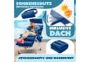KESSER Sonnenliege Klappbar Extra Breit Wetterfest mit Kissen Bild 4